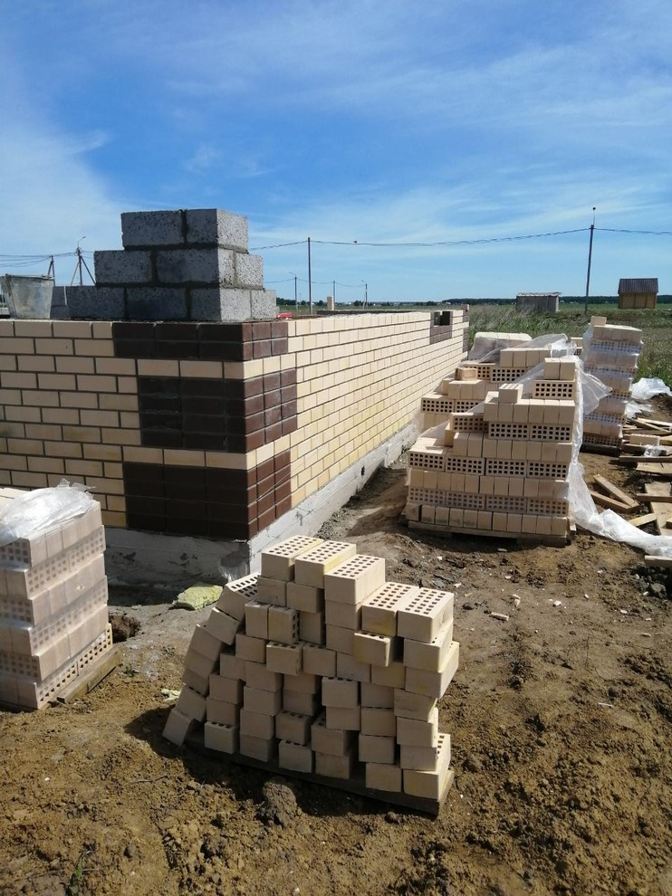 Дом из керамзитобетонного блока