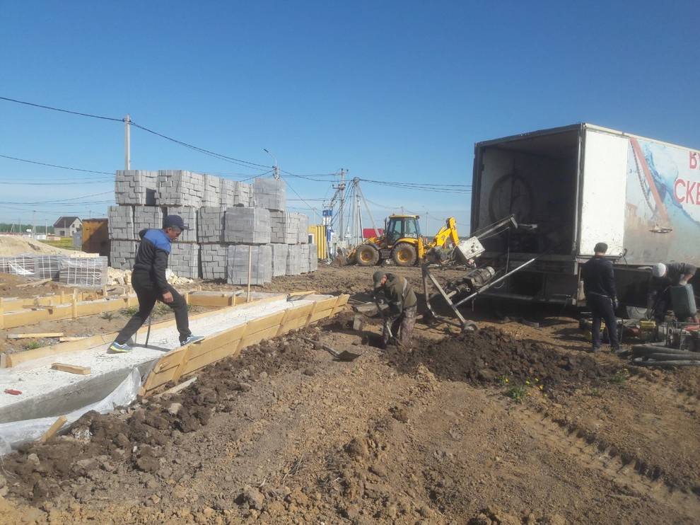 Дом из керамзитобетонного блока