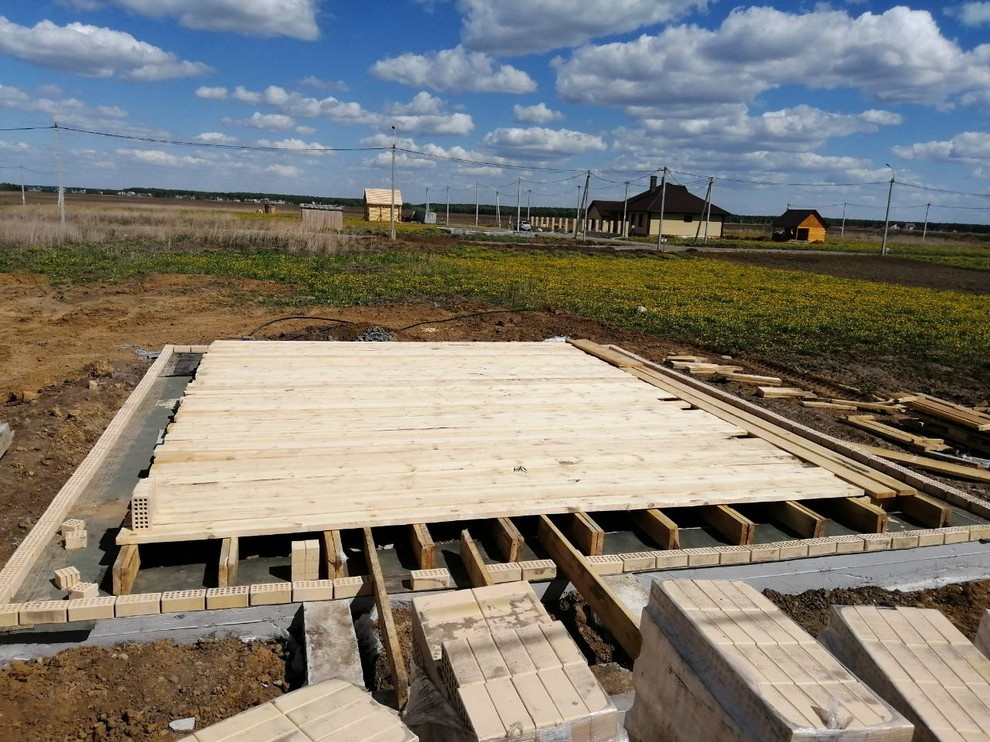 Дом из керамзитобетонного блока