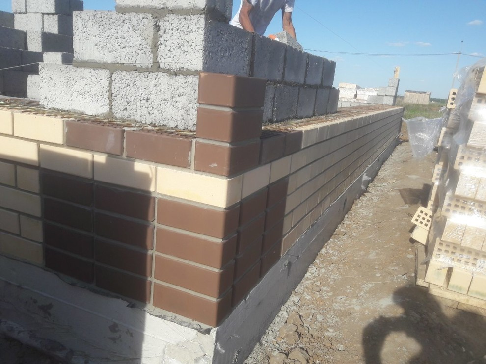 Дом из керамзитобетонного блока