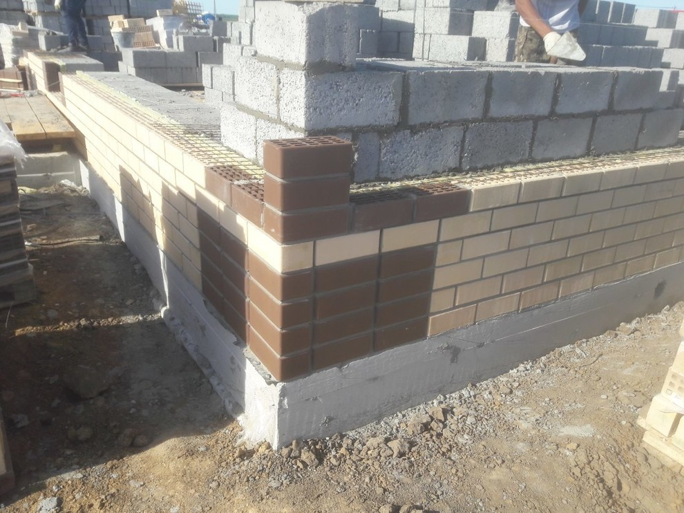 Дом из керамзитобетонного блока