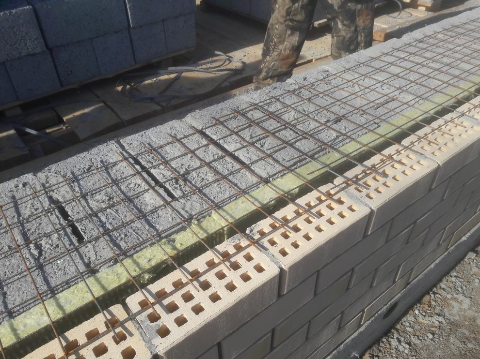 Дом из керамзитобетонного блока