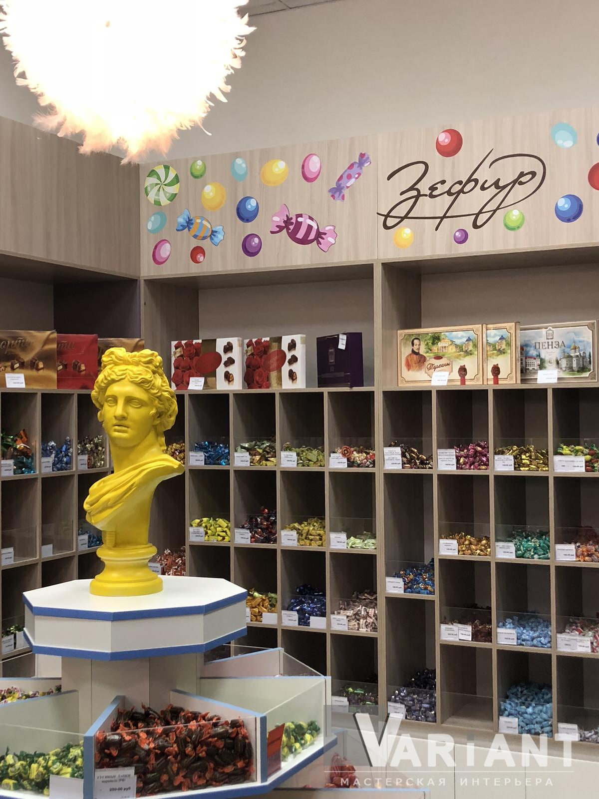Сеть магазинов кондитерских изделий «Зефир»