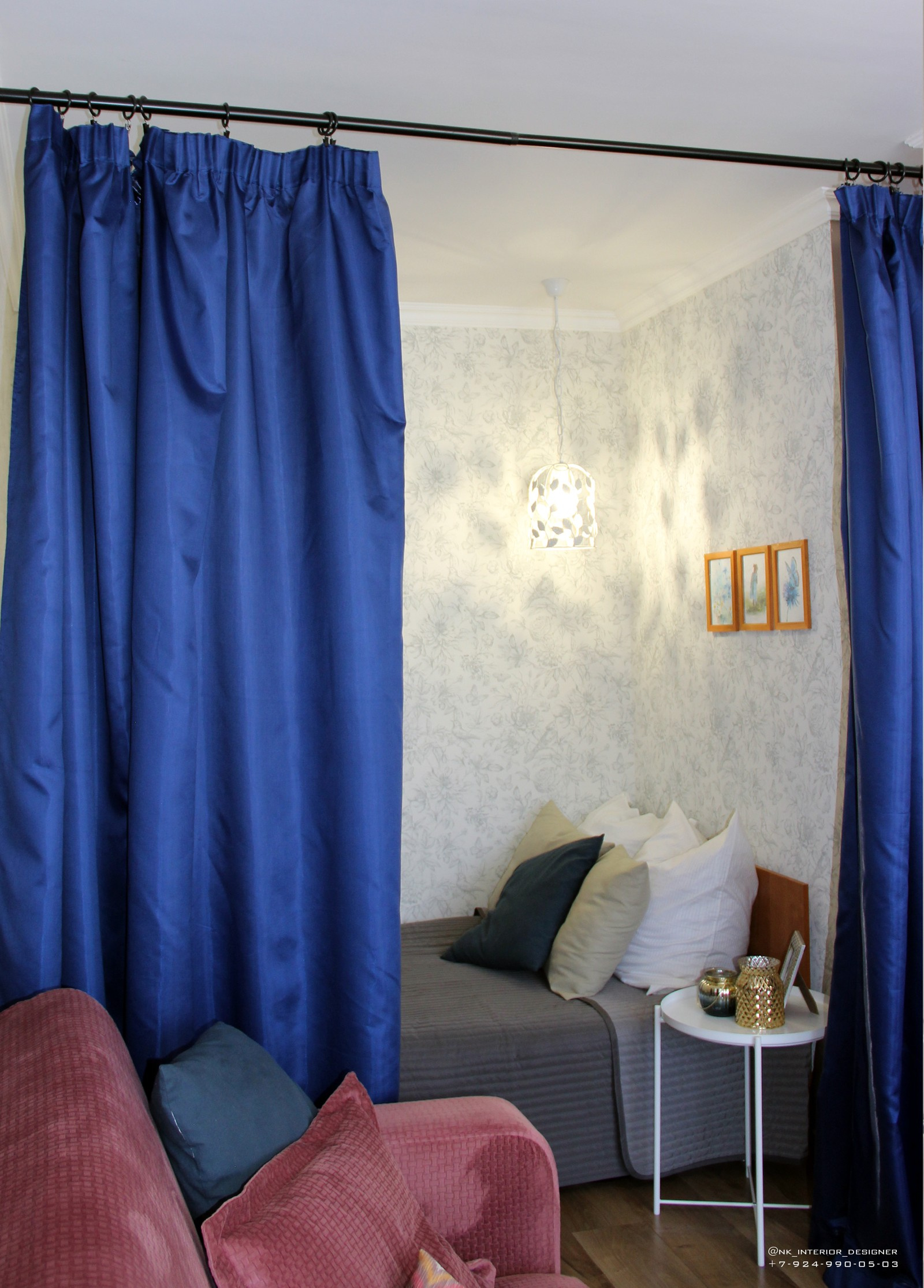 спальня в нише