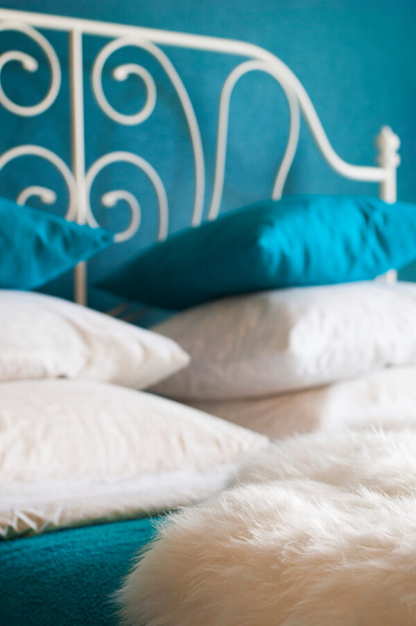 Дизайн интерьера спальни в скандинавском стиле. Москва.