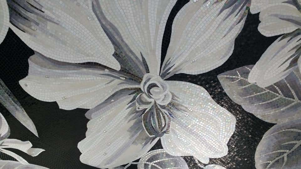 Mosaic flower