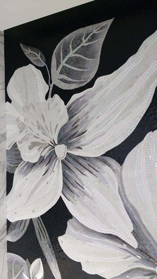 Mosaic flower