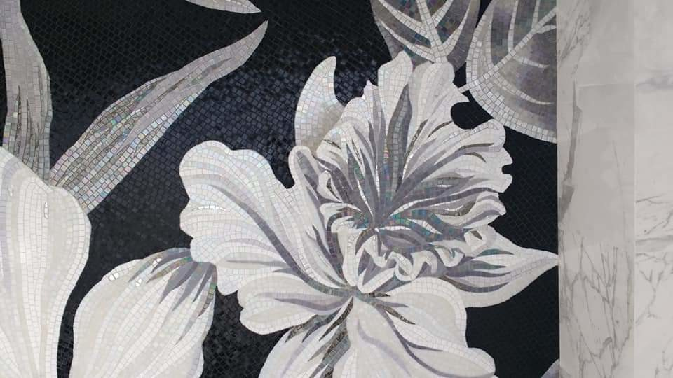 Mosaic flower