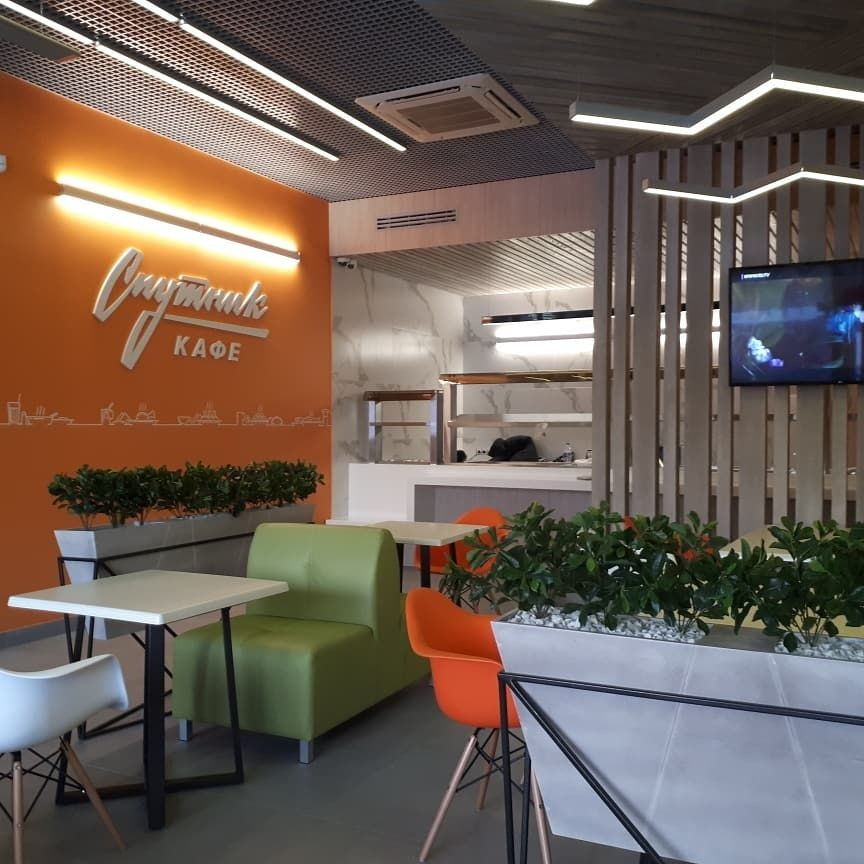 Обложка проекта: Кафе "Спутник"