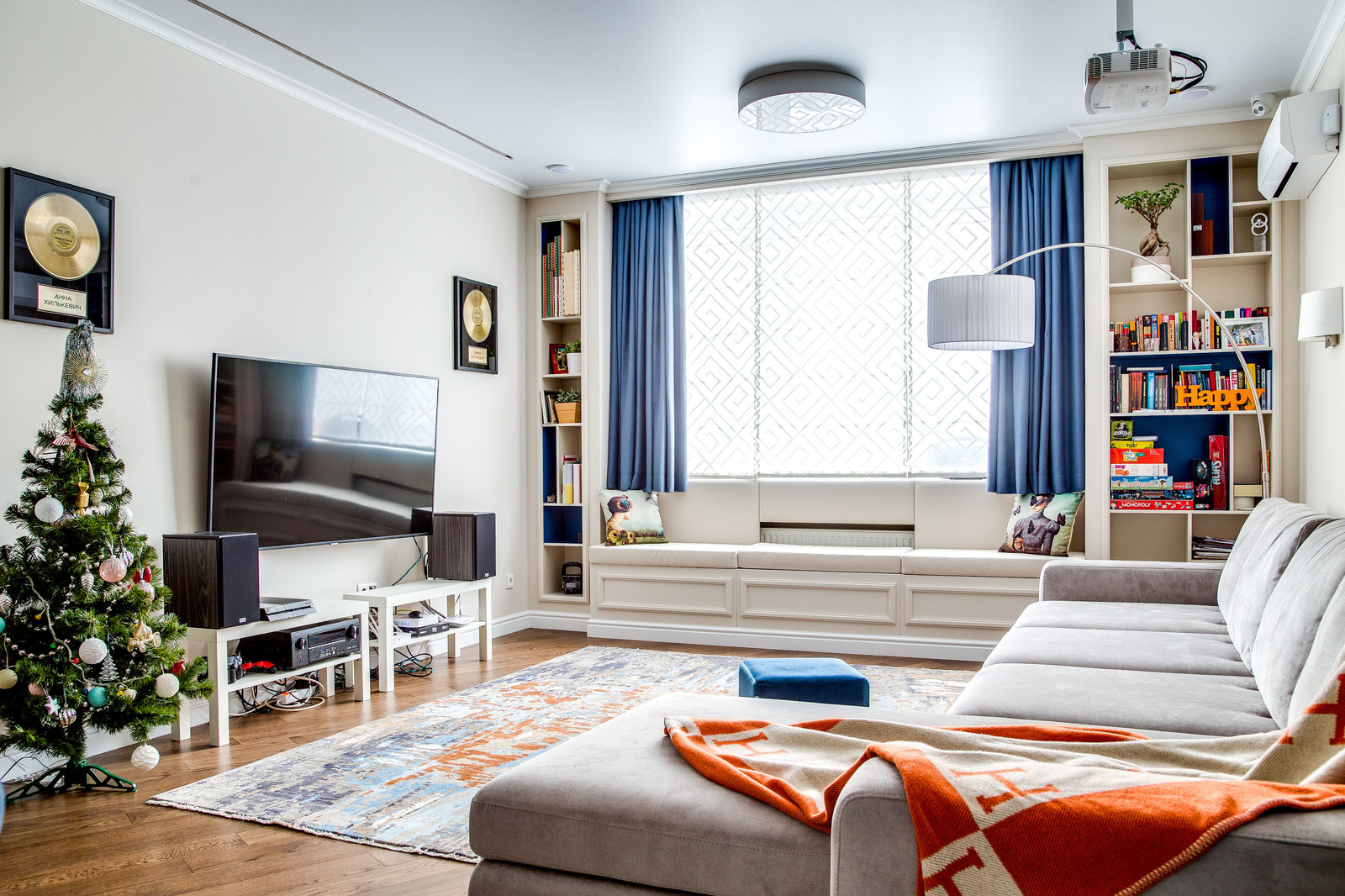 Квартира 130м2 в стиле Нео классика