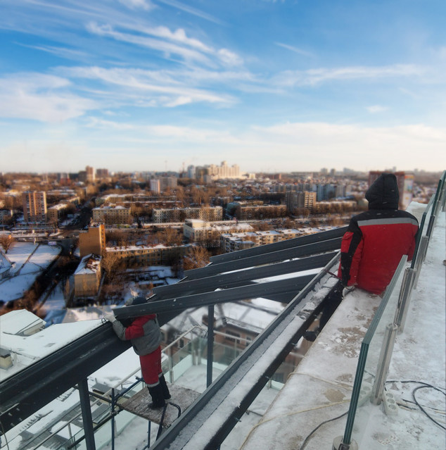 Комфортный зимний сад в центре москы