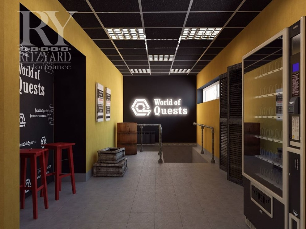 Дизайн интерьера игровой комнаты