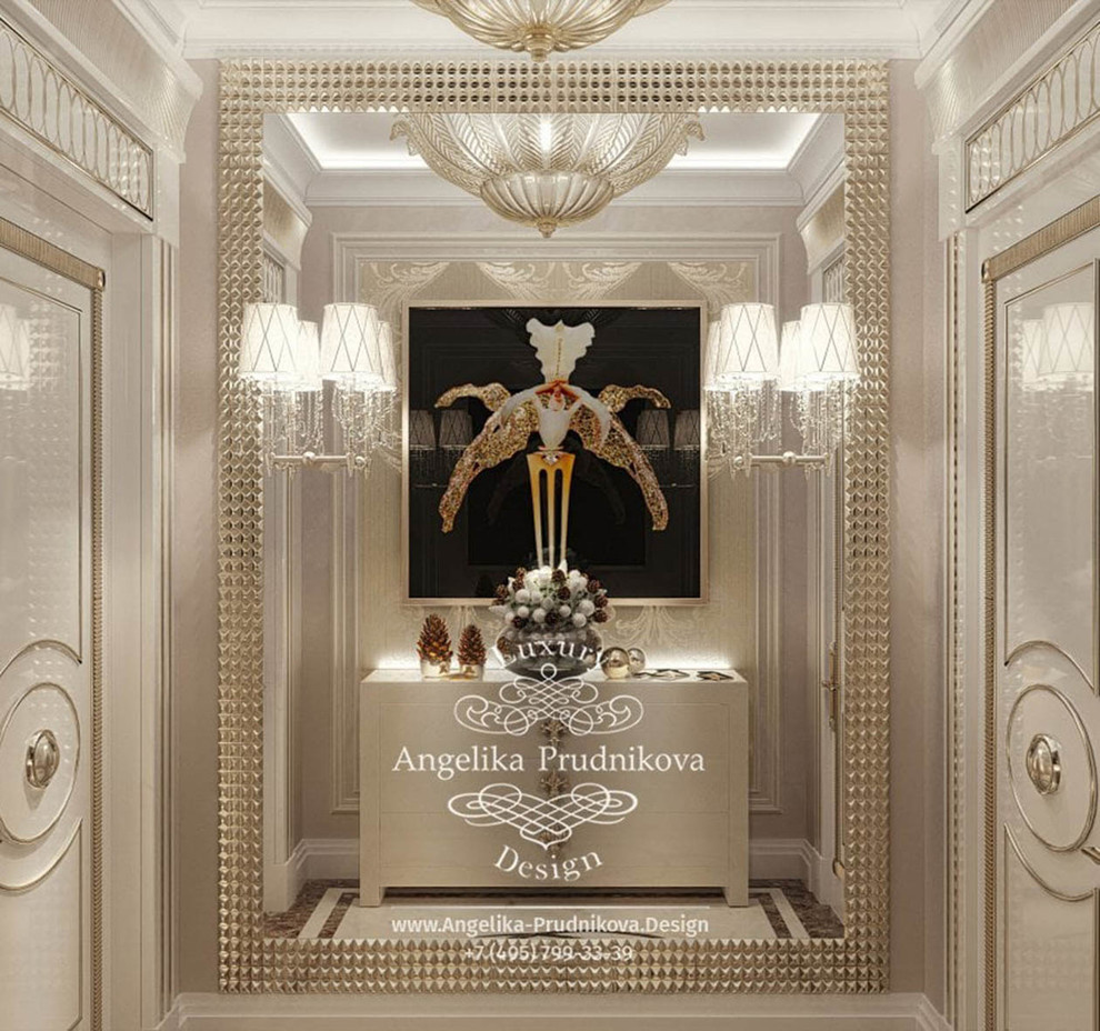 Дизайн-проект интерьера квартиры в ЖК Розмарин в стиле ар-деко
