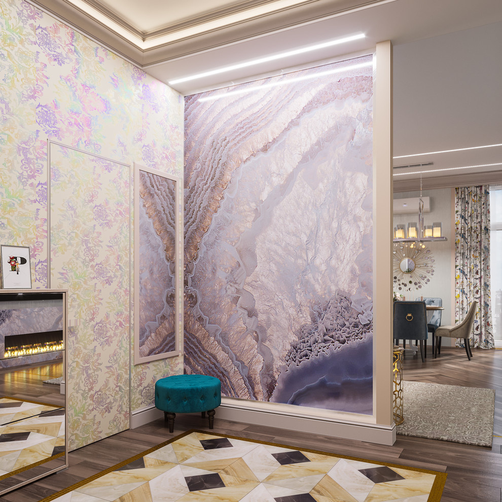 Дизайн проект квартиры "Элегантная роскошь"