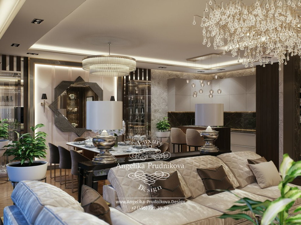 Дизайн-проект интерьера квартиры в Современном стиле в ЖК BARRIN HOUSE