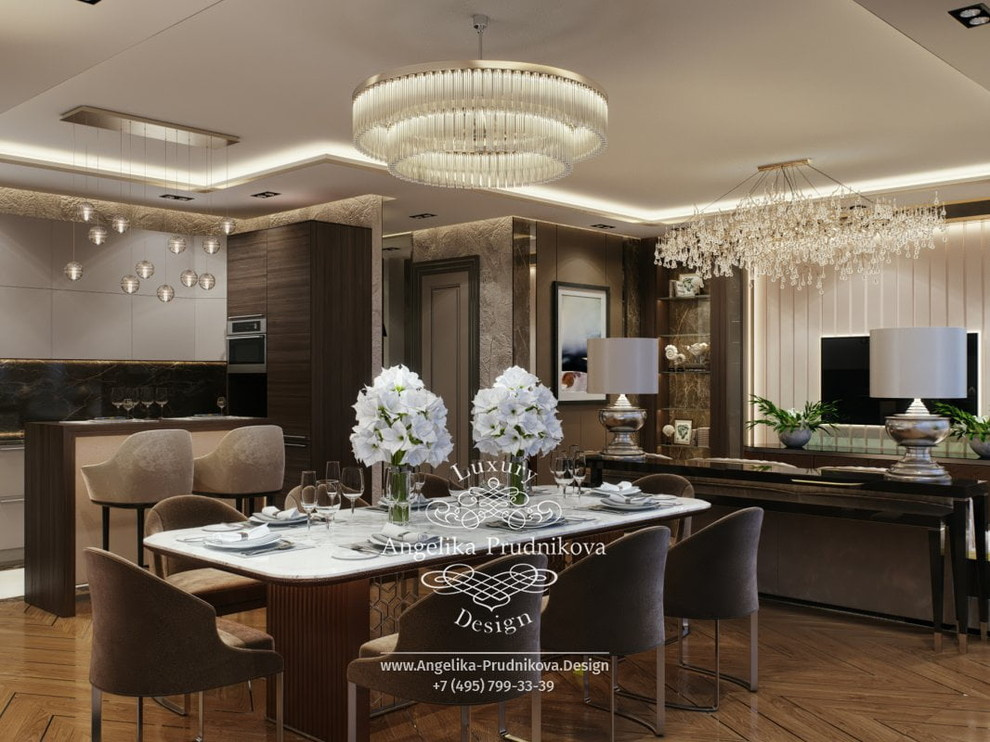 Дизайн-проект интерьера квартиры в Современном стиле в ЖК BARRIN HOUSE