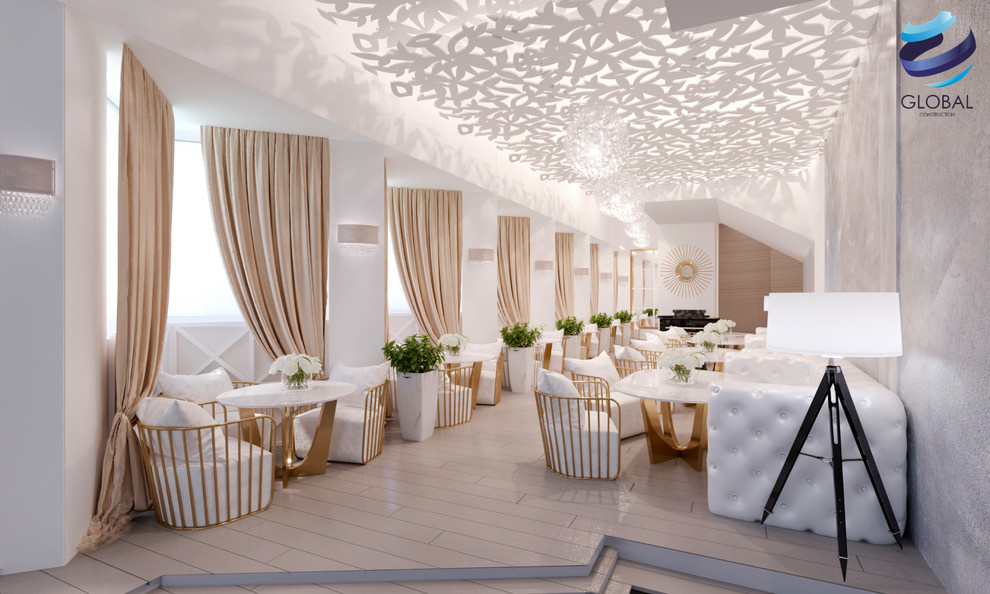 Обложка проекта: Визуализация ресторана