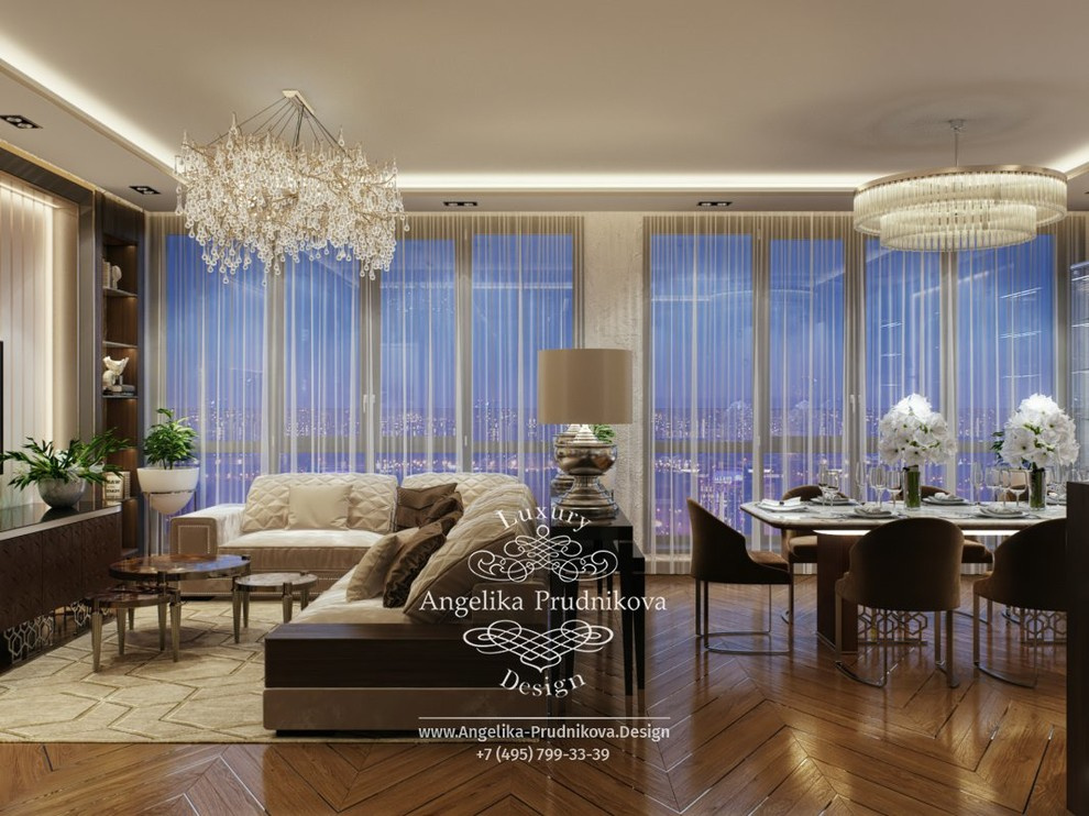 Дизайн-проект интерьера квартиры в Современном стиле в ЖК BARRIN HOUSE