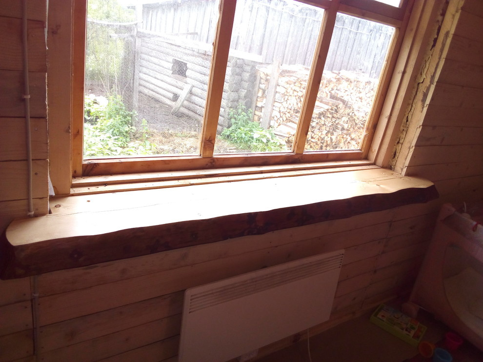 Подоконник деревянный