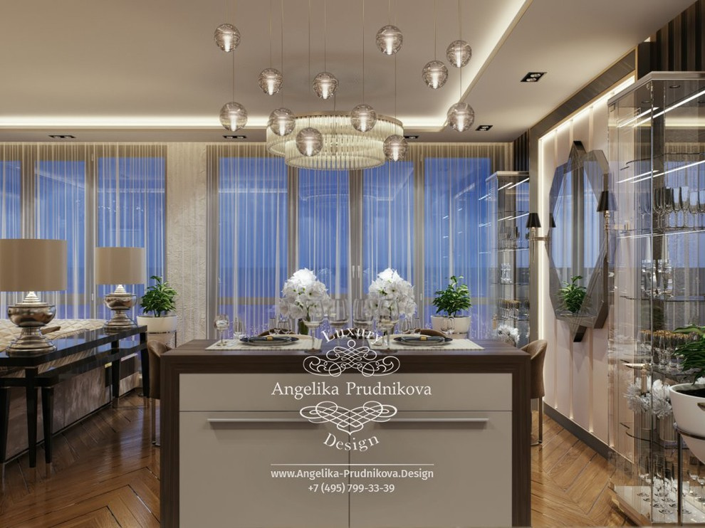 Дизайн-проект интерьера квартиры в Современном стиле в ЖК BARRIN HOUSE