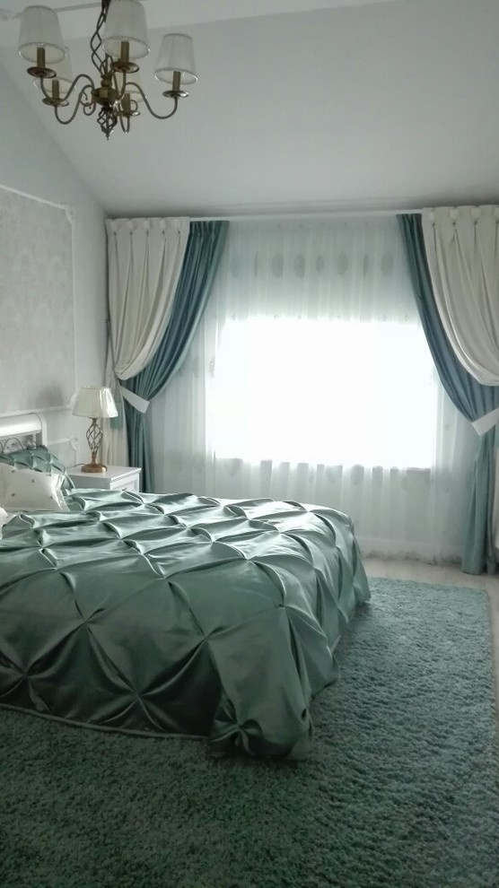 Обложка проекта: Комплект в спальню (шторы, покрывало).