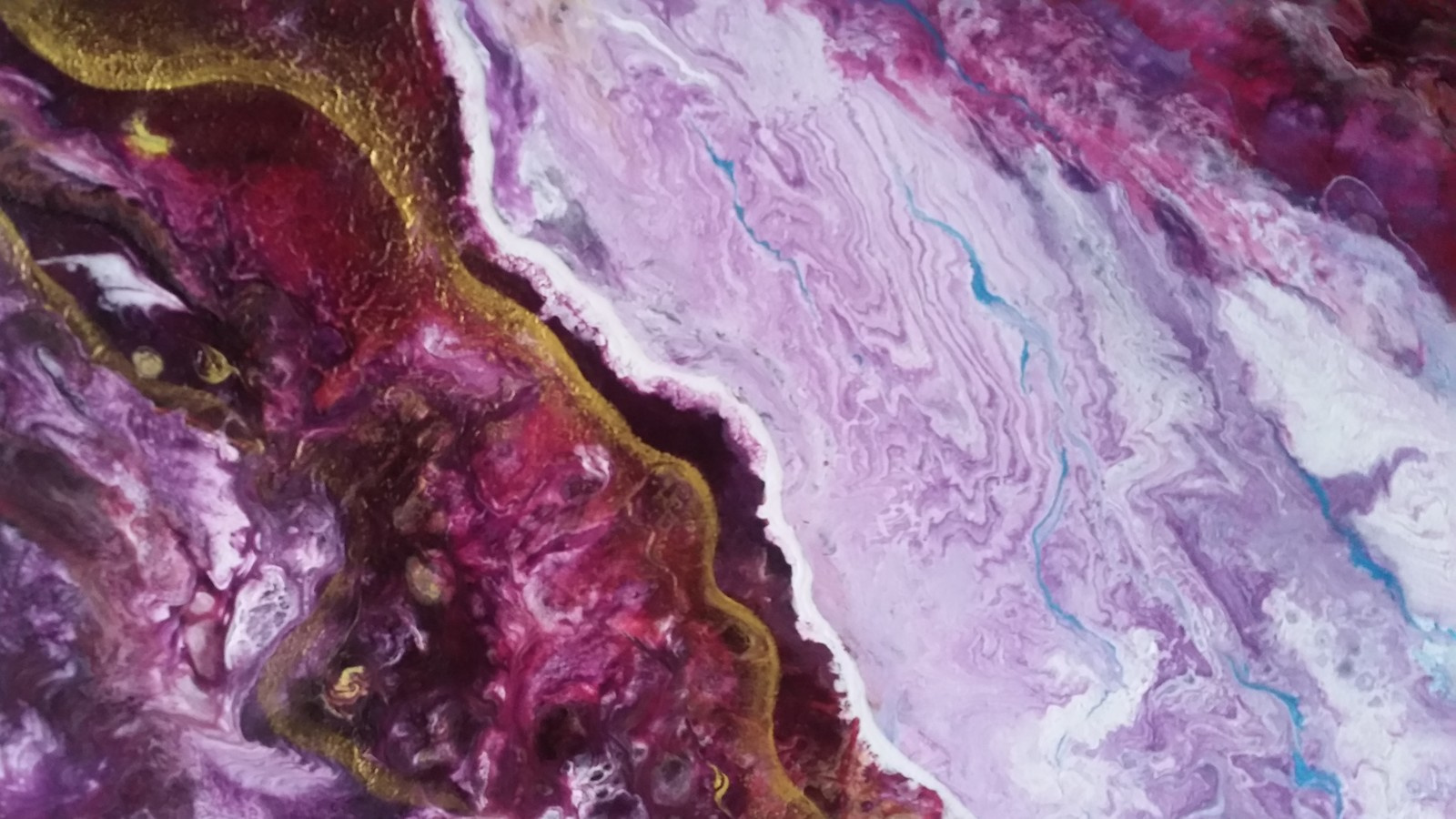 Картины и панно в технике FluidArt