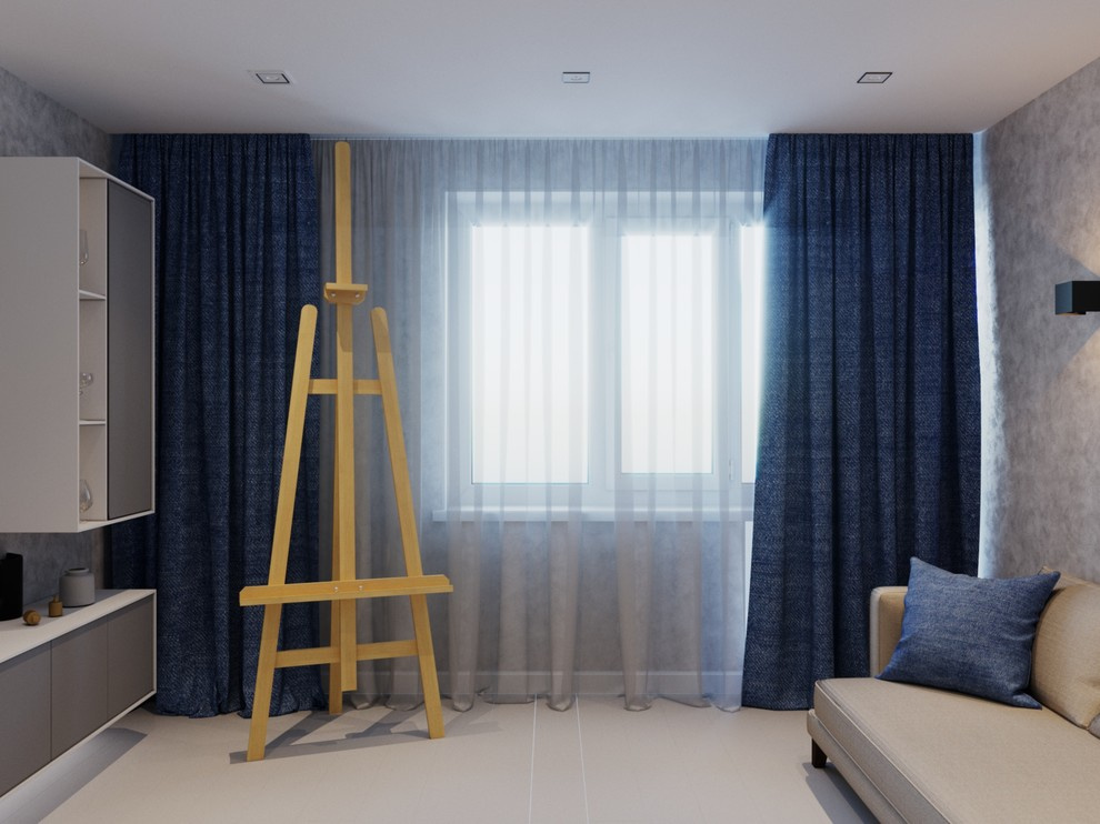 Гостиная для многогранной девушки