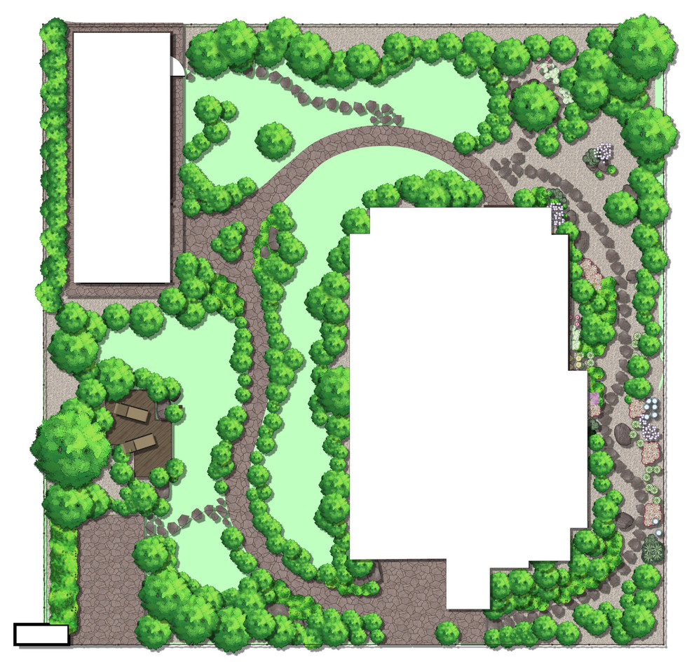 Ландшафтный дизайн от компании Каменный Мост