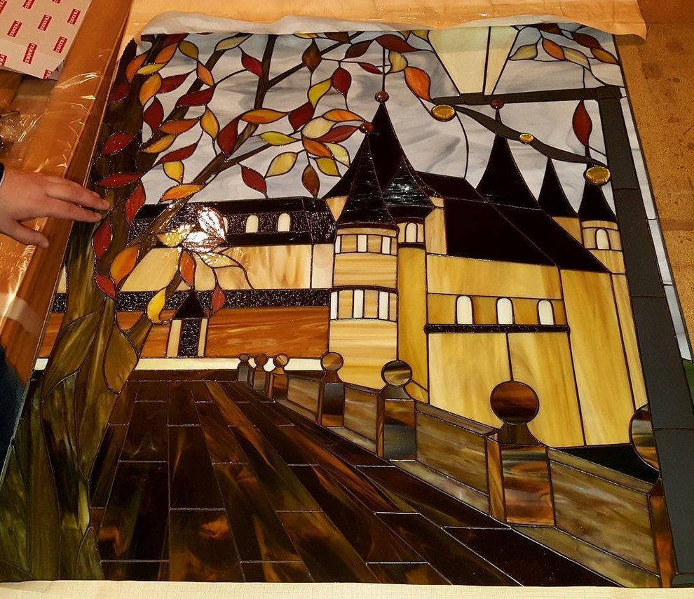 Витражи тиффани