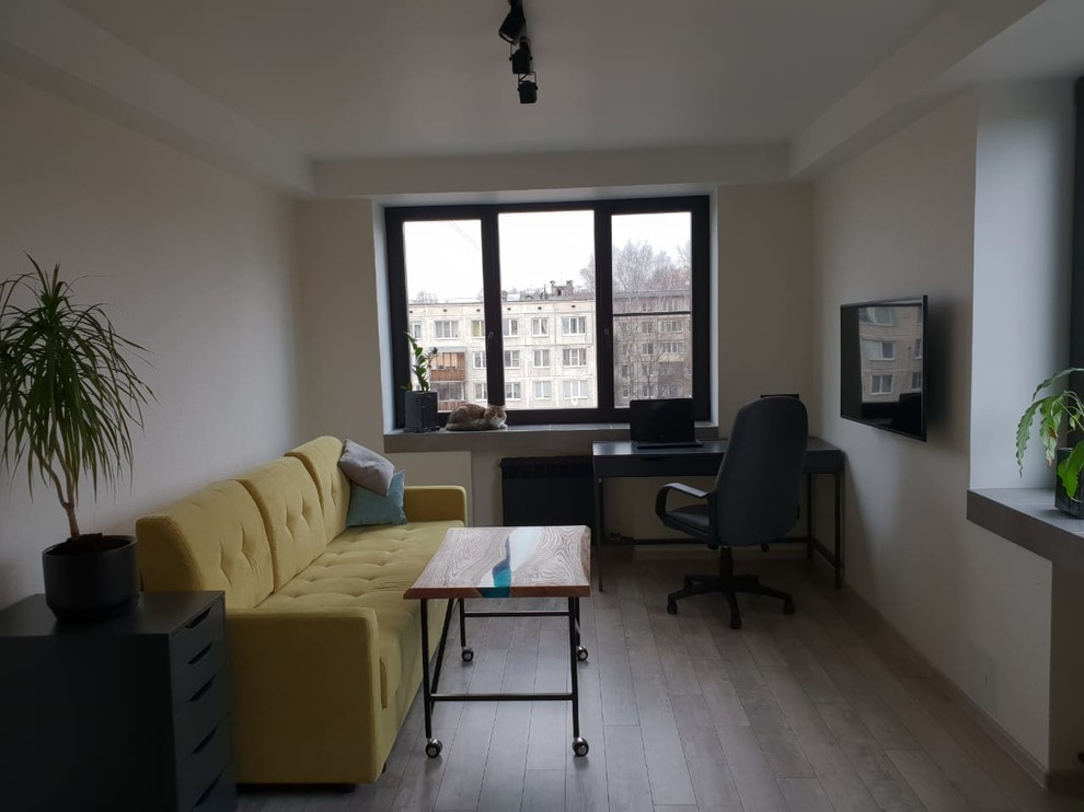 МИНИ-ЛОФТ В 2Х-КОМНАТНОЙ ХРУЩЕВКЕ