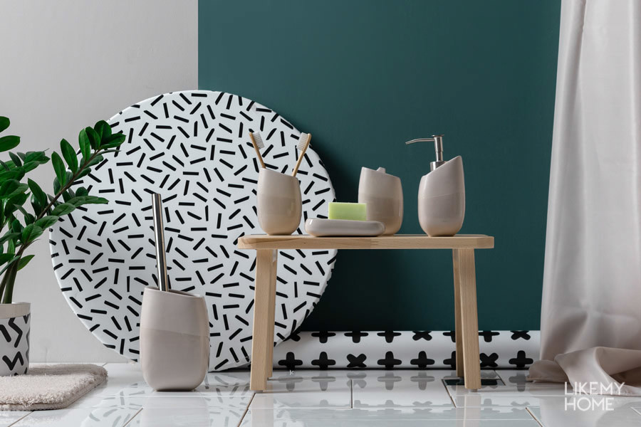 Коллекция аксессуаров для ванной Brillar beige