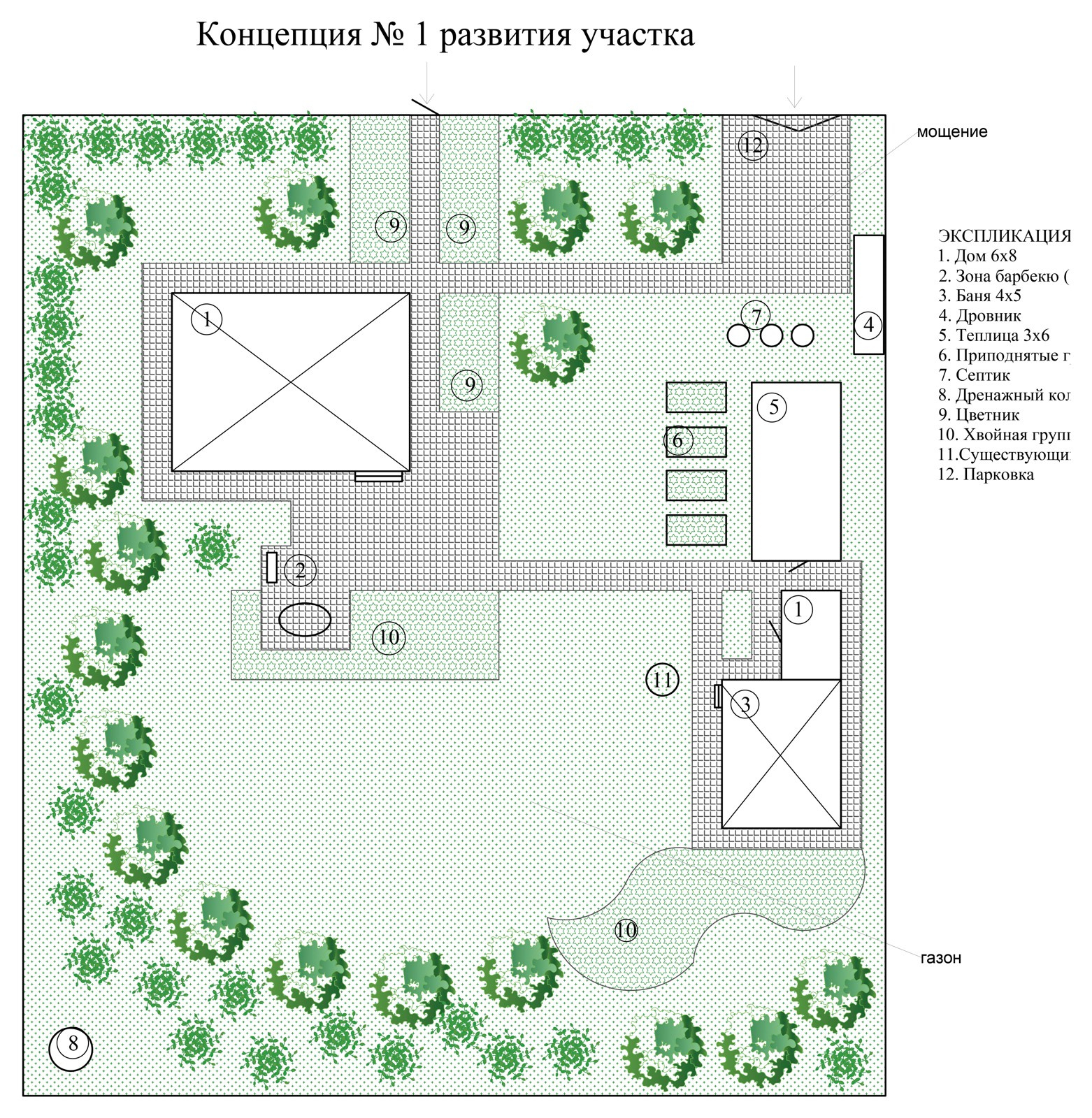 Дачный участок