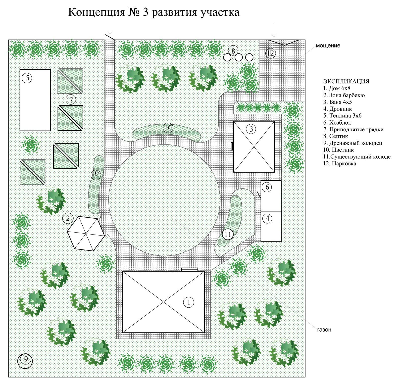 Обложка проекта: Дачный участок