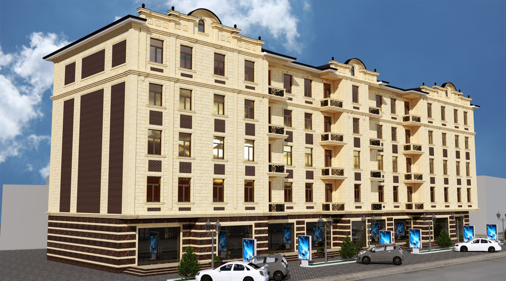 Проект Много-этажного жилого дома.