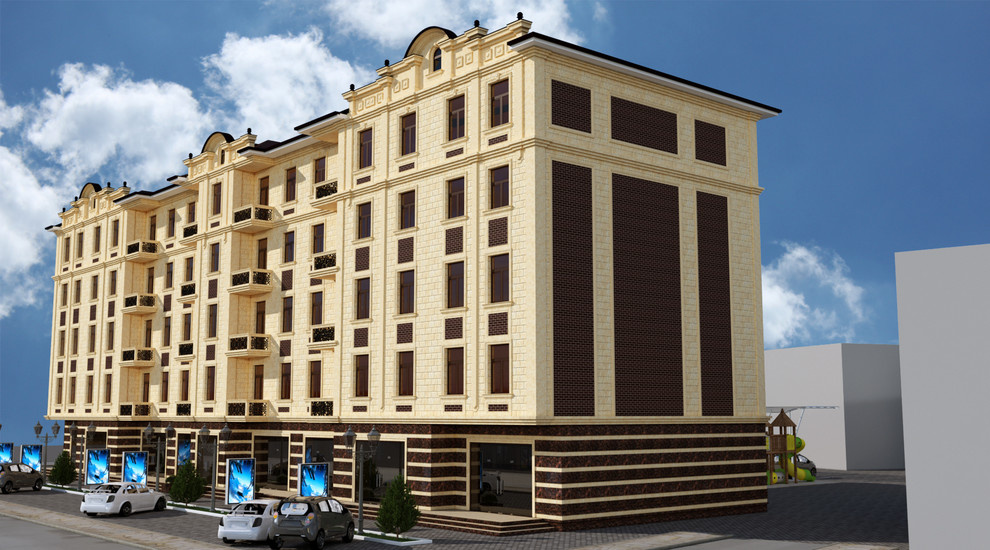 Проект Много-этажного жилого дома.