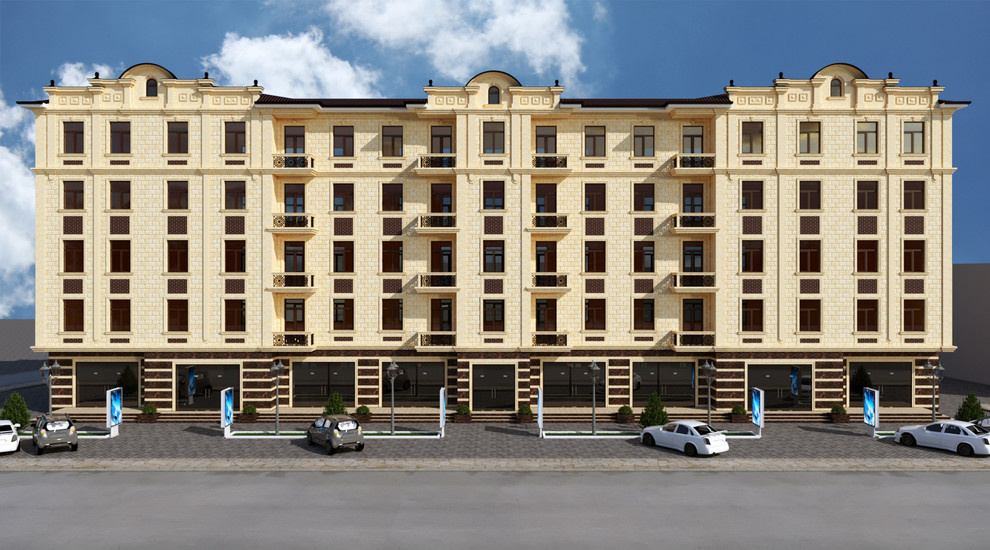 Проект Много-этажного жилого дома.