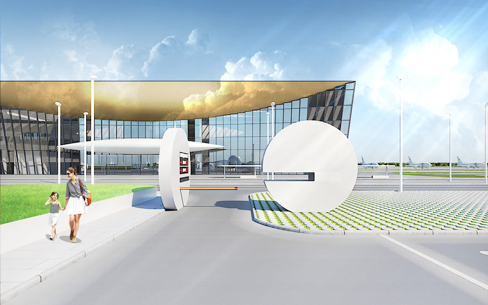 Концепция благоустройства территории аэропорта «Гагарин»