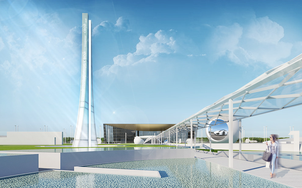 Концепция благоустройства территории аэропорта «Гагарин»