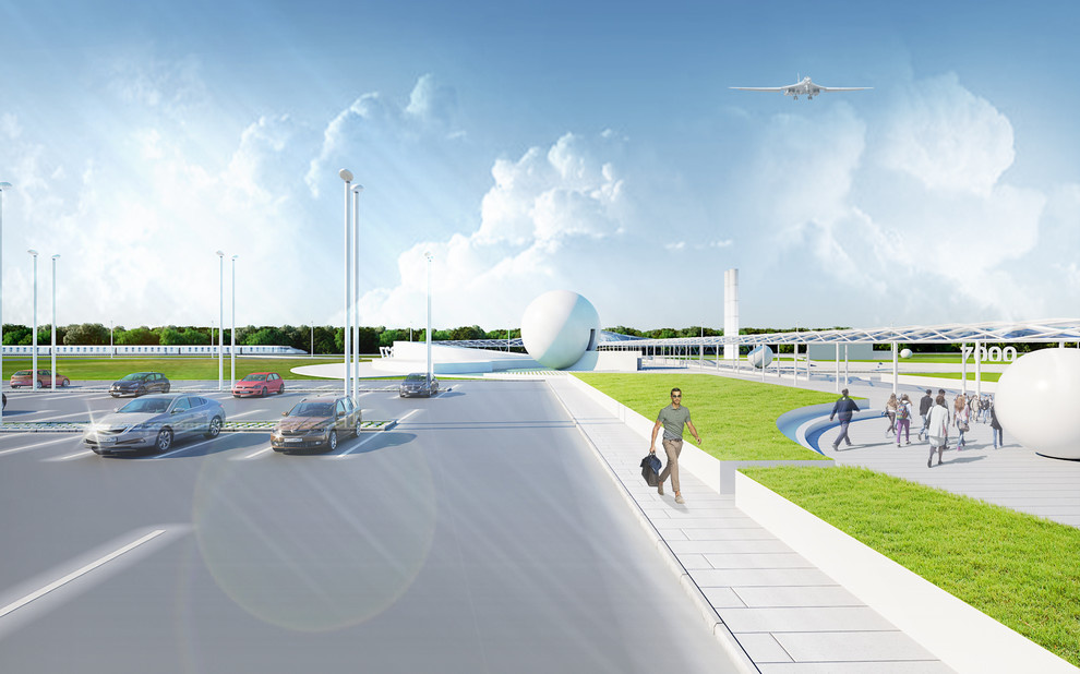 Концепция благоустройства территории аэропорта «Гагарин»