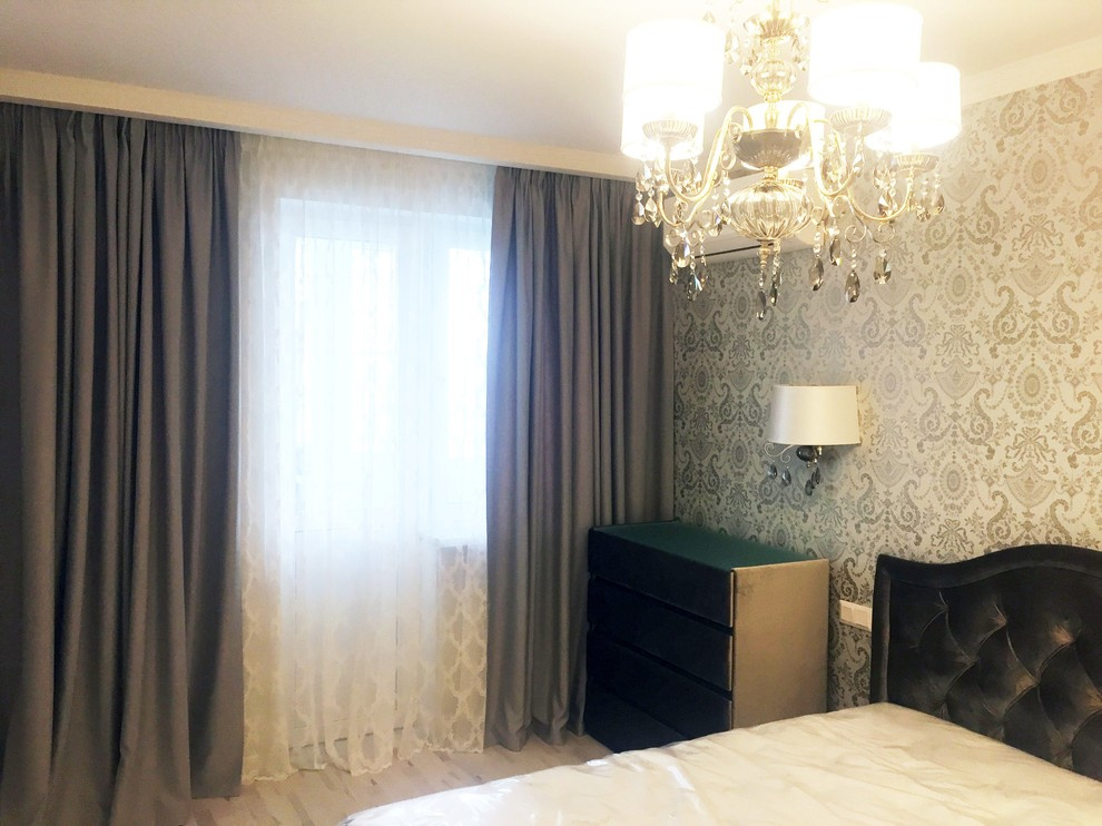 Текстильное оформление квартиры На Мичуринском проспекте