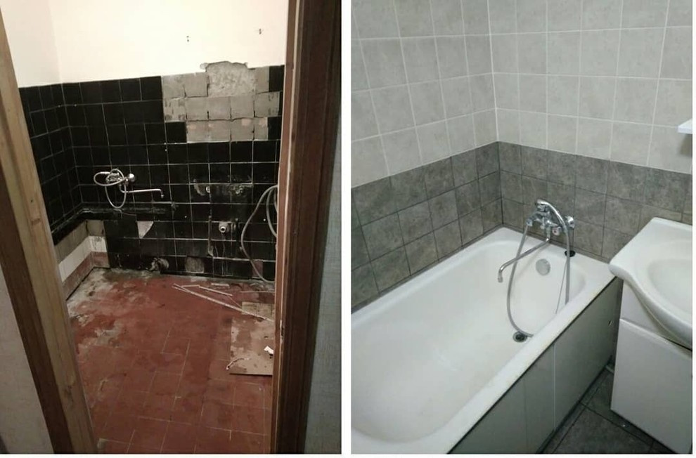 - Ремонт ванной комнаты, услуги сантехника, замена труб.