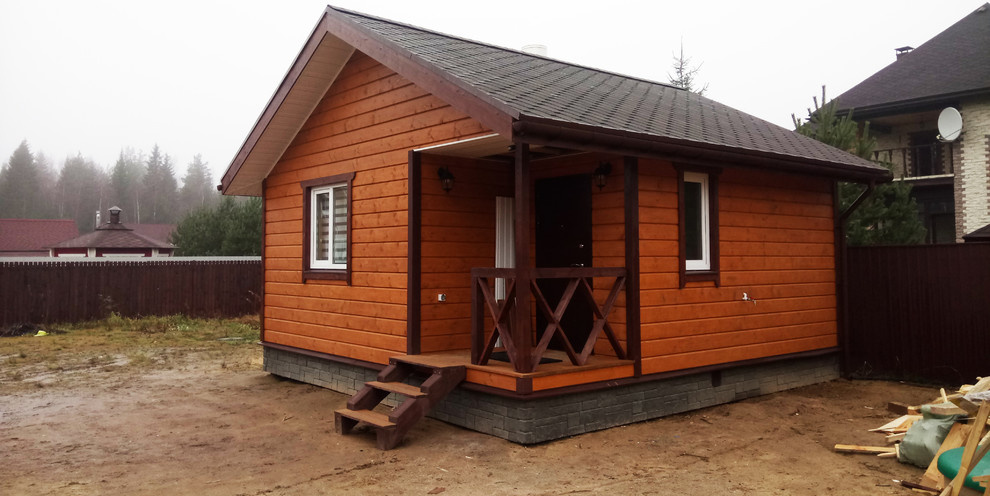 Каркасная баня Агат