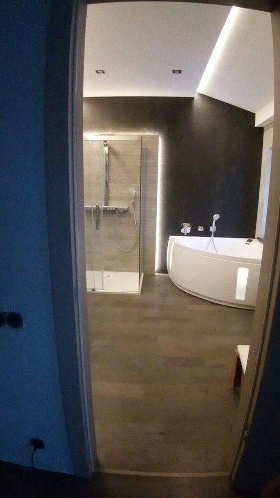 Дизайн-проект дома площадью 185м² в г. Москва для семьи из трех человек.