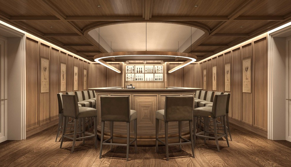 Бар Speak Easy с семиметровой барной стойкой