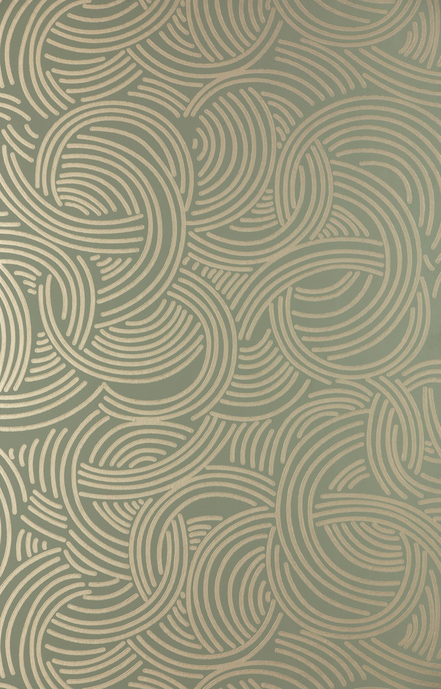 Farrow&Ball Metallic Wallpapers at Manders