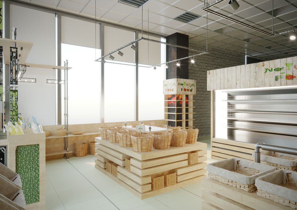 Дизайн-проект отдела фруктов и овощей в магазине формата «Минимаркет» площадью 2