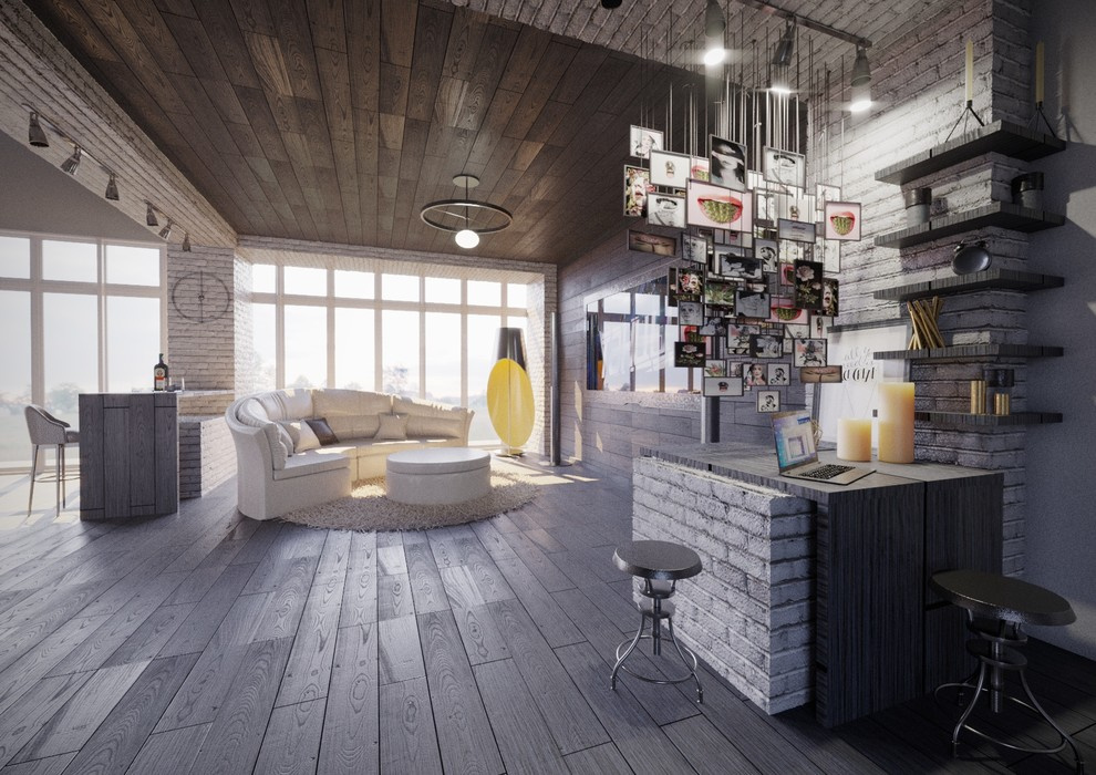 ДОМ В СОВРЕМЕННО СТИЛЕ, ПЛОЩАДЬЮ 157м²