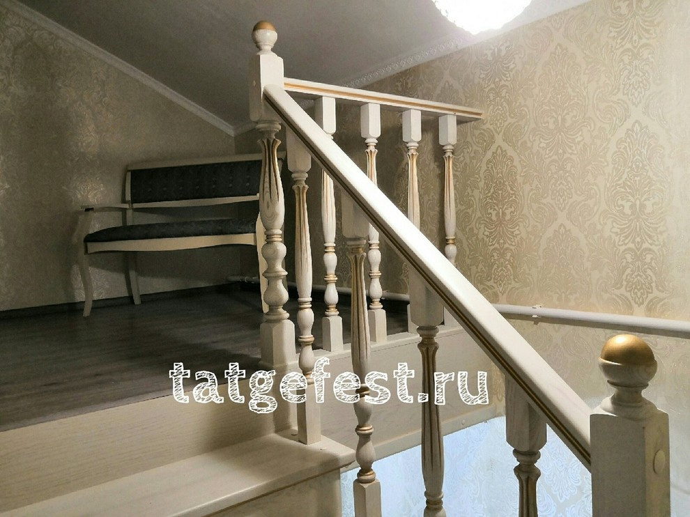 Лестница из ясеня