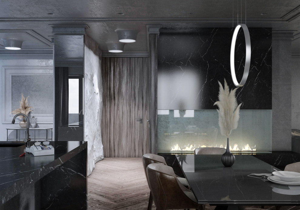 Black IT Interior