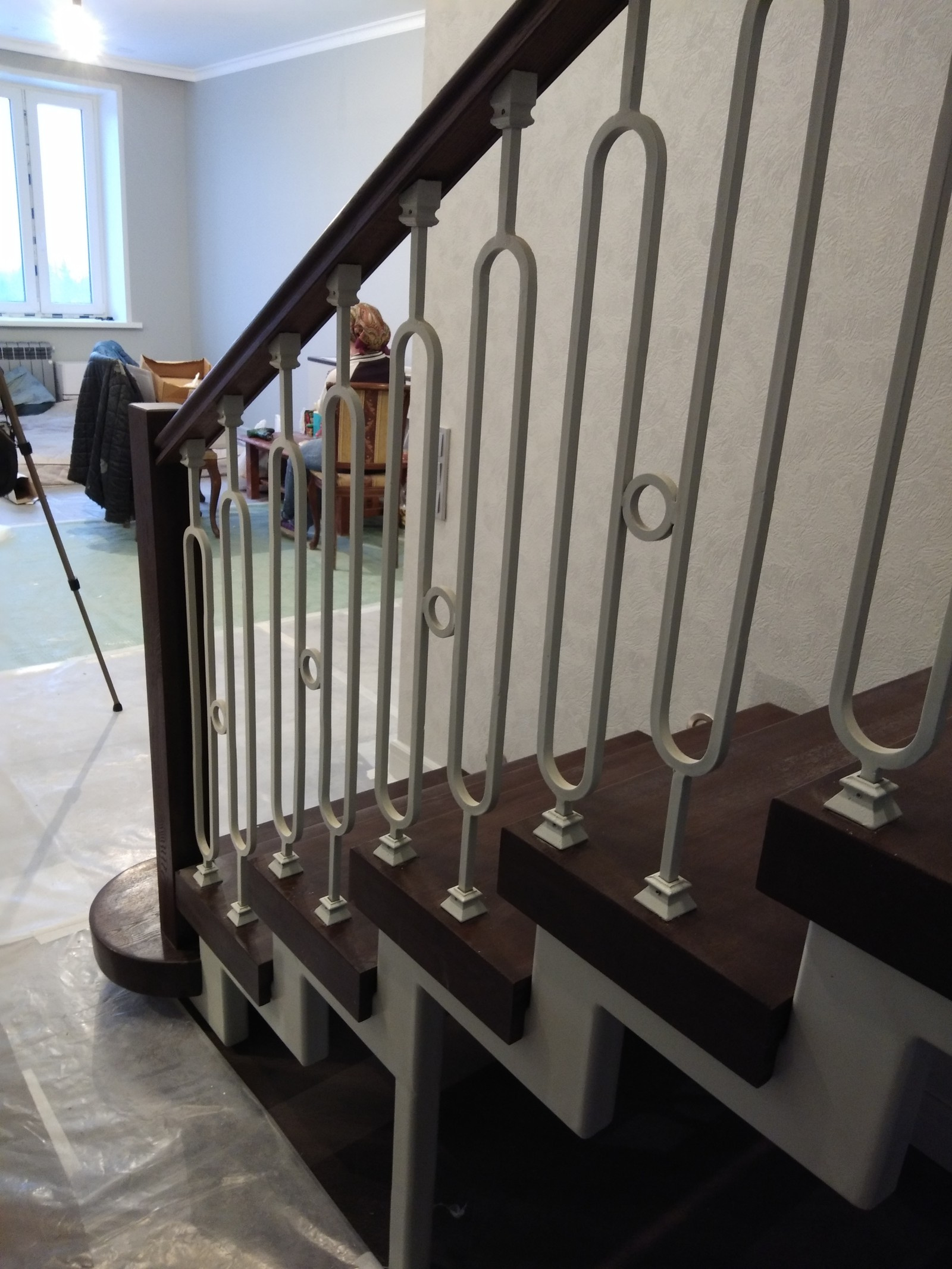 Лестница на металле